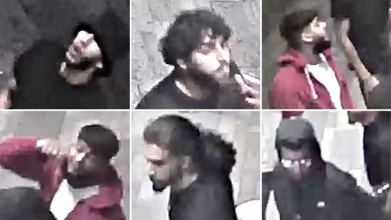 Ottawa police released images of six suspects in a june robbery. (Ottawa Police Service)