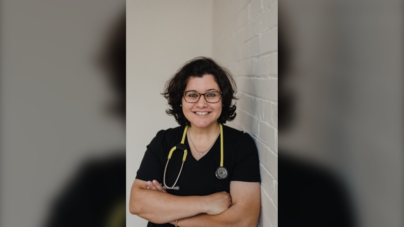 Dr. Nour Khatib has invited Ontario Premier Doug Ford and Health Minister Sylvia Jones to visit her ER to see the province's health-care crisis firsthand. (Supplied)