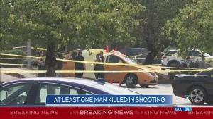 At least 1 dead after taxi targeted in shooting