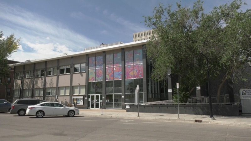 Regina Public Library Central Branch. (LukeSimard/CTVNews)