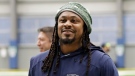 Seattle Seahawks running back Marshawn Lynch walks off the field after NFL football practice in Renton, Wash., in this Friday, Dec. 27, 2019, file photo. (AP Photo/Ted S. Warren, File)