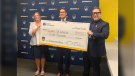 A $20,000 grant by IG Wealth Management will give local youth access to the Dennis Fairall Fieldhouse in Windsor, Ont. on Wednesday, Aug. 10, 2022. (Bob Bellacicco/CTV News Windsor)