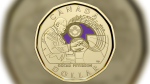The new Oscar Peterson $1 coin will enter circulation Aug. 15, Peterson's birthday. (Royal Canadian Mint/handout)
