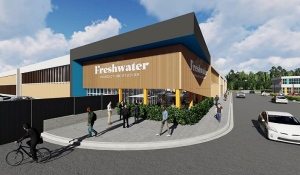 Representatives from Freshwater Production Studios made their pitch to city council this week, outlining plans for a new, 116,000-square-foot facility on The Kingsway that would feature three sound stages, in addition to office and workshop areas. (Supplied)