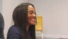 Timmins has a new mayor -- and she's the first person of colour to hold the seat. Kristin Murray has been appointed to take over the mayor's office until the upcoming election. (Photo from video)