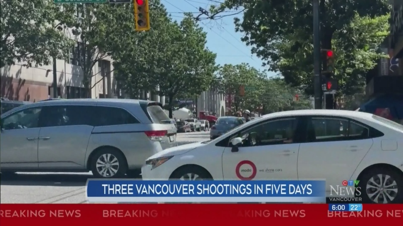 3 Vancouver shootings in 5 days