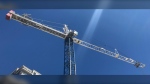 A crane seen in Waterloo. (Chris Thomson/CTV News Kitchener)