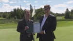 Timmins MPP marks golf club's 100th anniversary