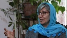 Sima Samar, a prominent activist and physician, who has been fighting for women's rights in Afghanistan for the past 40 years, speaks during an interview at her house in Kabul, Afghanistan, on March 6, 2021, six months before the Taliban takeover of her country. A year after that seismic shift, Samar says that she is still heartbroken over what happened to Afghanistan. (AP Photo/Rahmat Gul)