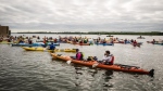 Quebecers are embarking on a sea kayaking trip to raise money for an organization that provides music lessons to disadvantaged youth. (Victoria Chabot, Le Cactus Bleu)
