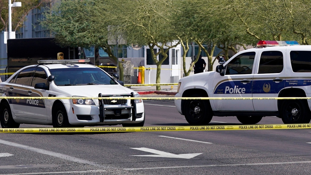 Phoenix police cars