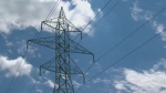 A transmission tower is seen in this undated image. (CTV News Toronto)