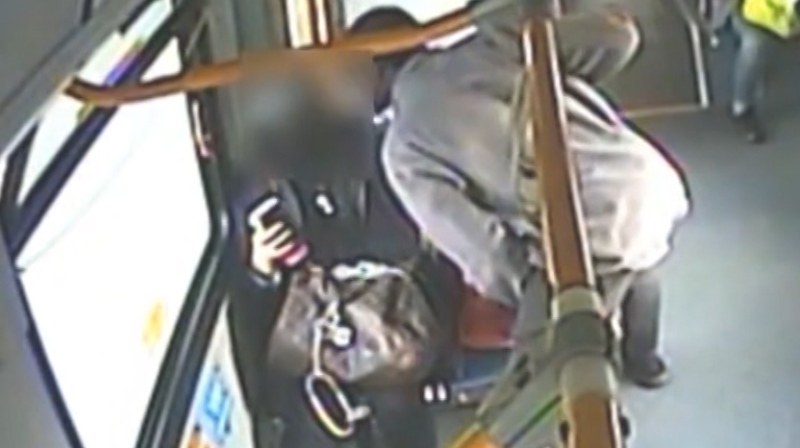 Man charged in bus assault