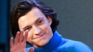 Tom Holland, pictured here in Madrid on Feb. 8, said social media apps have become detrimental to his mental well-being. (Jose Oliva/Getty Images/CNN)