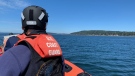 The U.S. Coast Guard first responded to the sinking vessel on Saturday. (USCGPacificNW/Twitter)