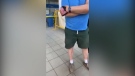 A viral video shows a man berating two Asian women at a Richmond, B.C., SkyTrain station.