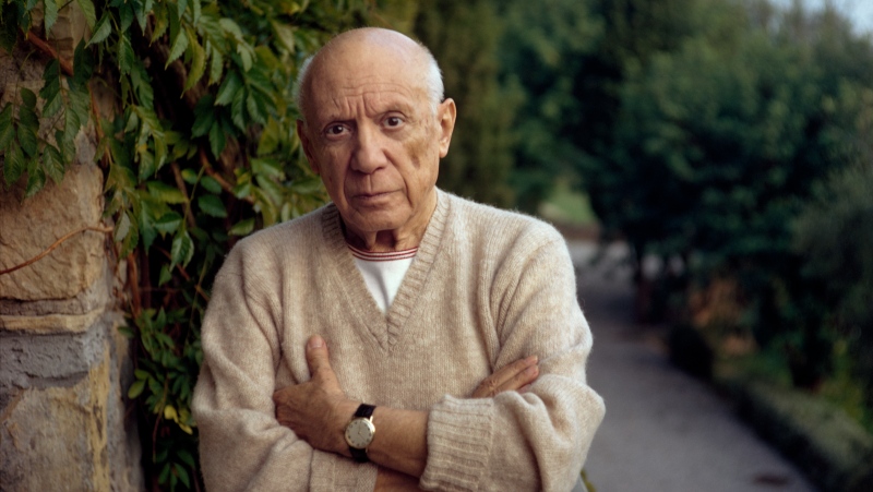 A painting believed to be by Pablo Picasso and estimated to be worth millions of dollars has been found during a drugs raid in Iraq, according to authorities. Pablo Picasso is pictured here in Mougins, France, in 1966. (Tony Vaccaro/Archive Photos/Getty Images)