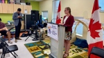 The federal minister of families, children, and social development made the announcement on Aug 11, 2022. (Gareth Dillistone/CTV News)