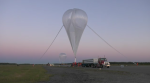 Stratospheric balloons being launched in Timmins. Aug. 17/22 (Sergio Arangio/CTV Northern Ontario)