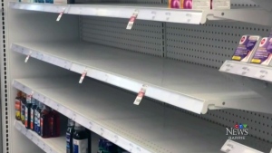  Local pharmacies bare shelves 
