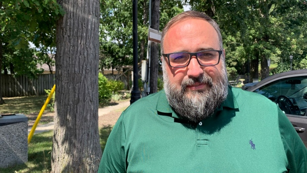 Downtown Windsor city councillor Rino Bortolin says governments need to start investing in mental health initiatives in the same manner as COVID-19 in Windsor, Ont. on Wednesday, Aug. 17, 2022. (Sanjay Maru/CTV News Windsor)