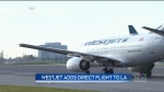 WestJet adds flight from Winnipeg to L.A.