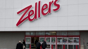 A Zellers store Thursday, January 13, 2011 in St.Eustache, Que..The Canadian Press Images/Ryan Remiorz