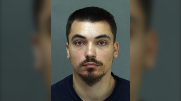 Sasa Skobalj, 25, seen in this photo, is facing 20 charges in connection with a sexual investigation. (Toronto Police Service)