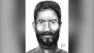 On Aug. 17, 2022, the Abbotsford Police Department released this composite sketch of a suspect in an attempted child abduction.