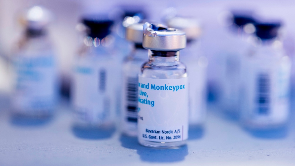 Monkeypox vaccine vials