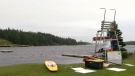 Beach in Porters Lake closed to swimming