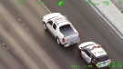Wild police chase caught on camera