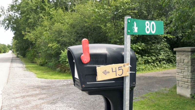 Mail stops coming on rural Kanata street