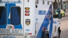 A Toronto Paramedic Services ambulance is seen in this undated photo. (Simon Sheehan/CP24)