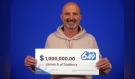James Armstrong of Sudbury is $1 million richer after winning a Guaranteed $1 Million Prize in the July 27 LOTTO 6/49 draw. (Provided)