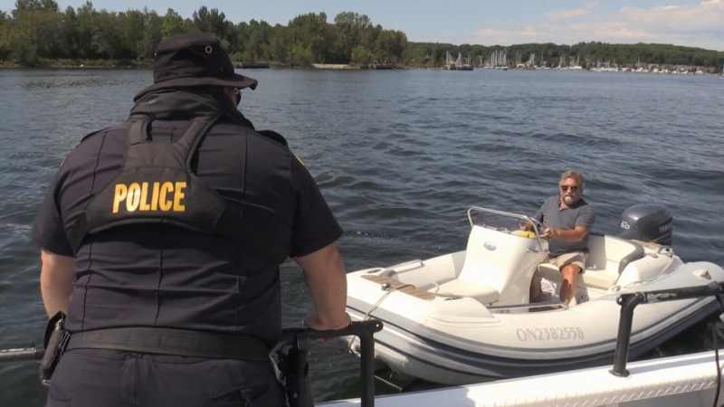 With more people out on boats and in the water, provincial police stress safety, ensuring everyone gets back to dry land safely.