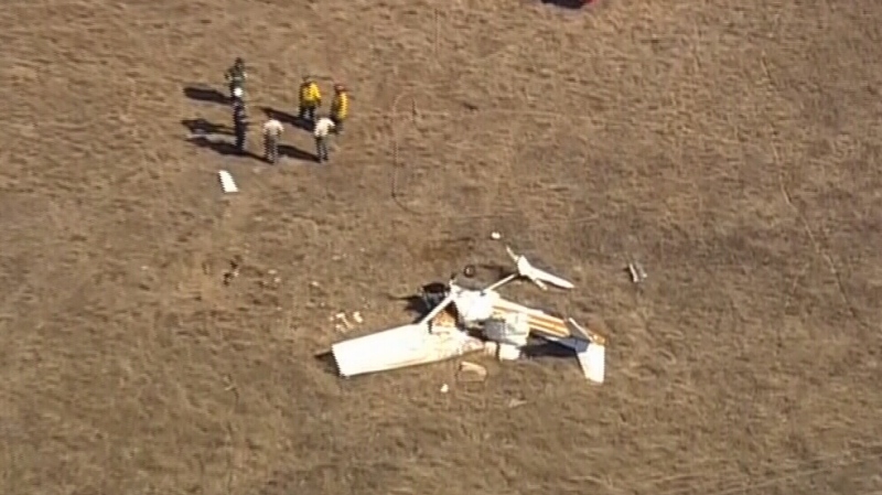 3 people dead after planes collide in California