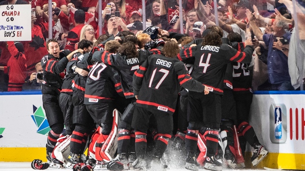 Canada wins World Juniors in nail-biting overtime | CTV News