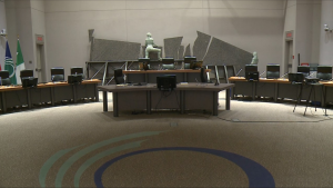 The inside of Ottawa's city council chamber is seen in this undated file image. (CTV News Ottawa)