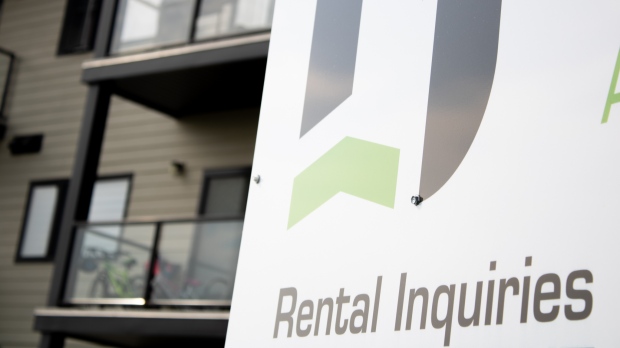 A rental inquiry sign is pictured in this file photo. (David Prisciak/CTV News)