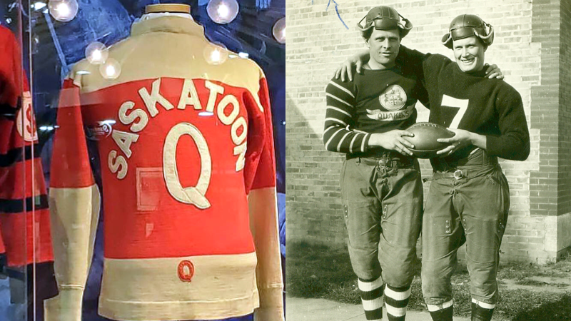 The Saskatoon Quakers football team. (Courtesy: Saskatchewan Sports Hall of Fame) 