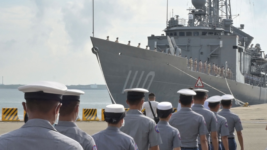 Navy Sailors in Taiwan