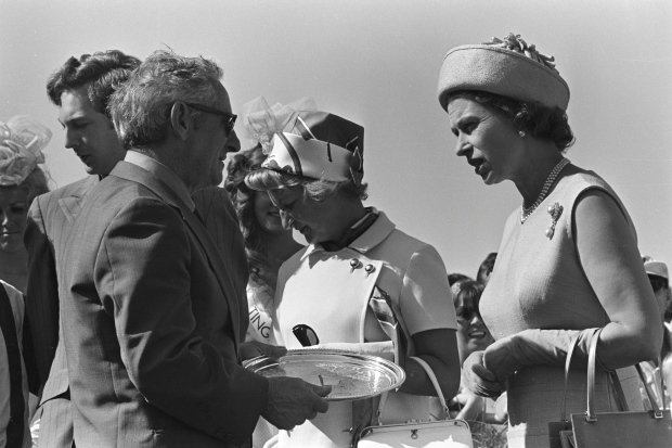 Queen visit 1970