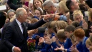 King Charles greets well-wishers in Belfast