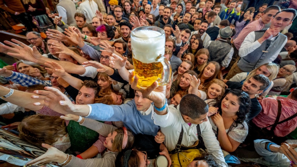Opening day of the 187th Oktoberfest in Munich