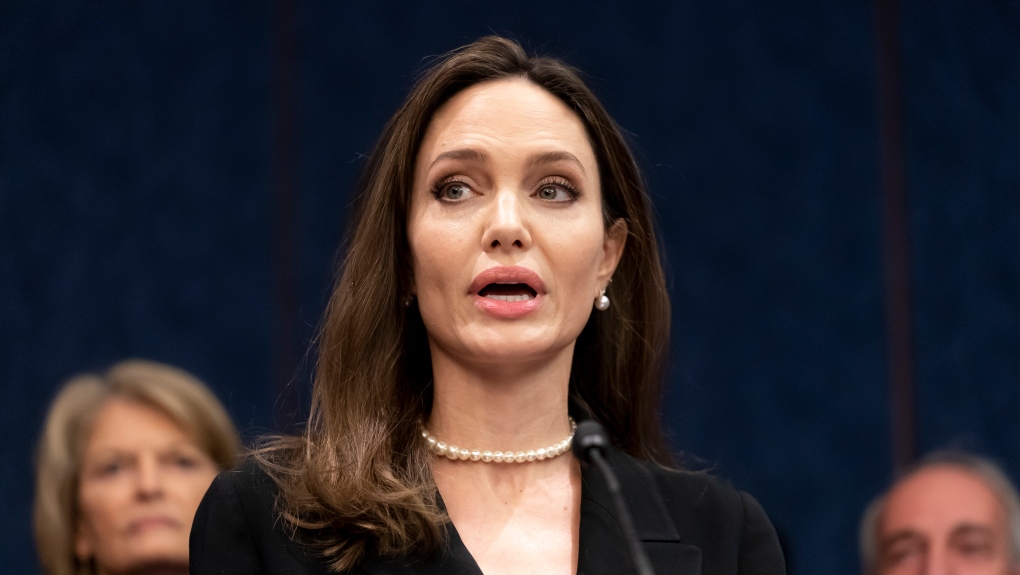 Angelina Jolie in February 2022