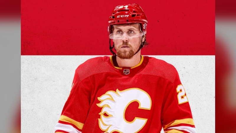The Calgary Flames announced the signing of forward Brett Ritchie and winger Wednesday