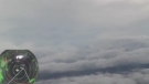 WATCH: Plane reaches the eye of Hurricane Fiona