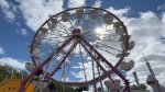 The Carp Fair ferris wheel. (Dave Charbonneau/CTV News Ottawa)