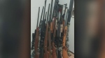 Guns gone: Dozens of weapons seized by police